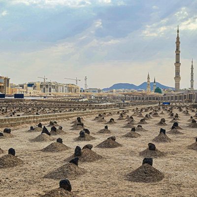 Jannat al-Baqi’ , A historic graveyard where many companions, family members, and scholars of Islam are buried. It holds immense significance in Islamic history.
